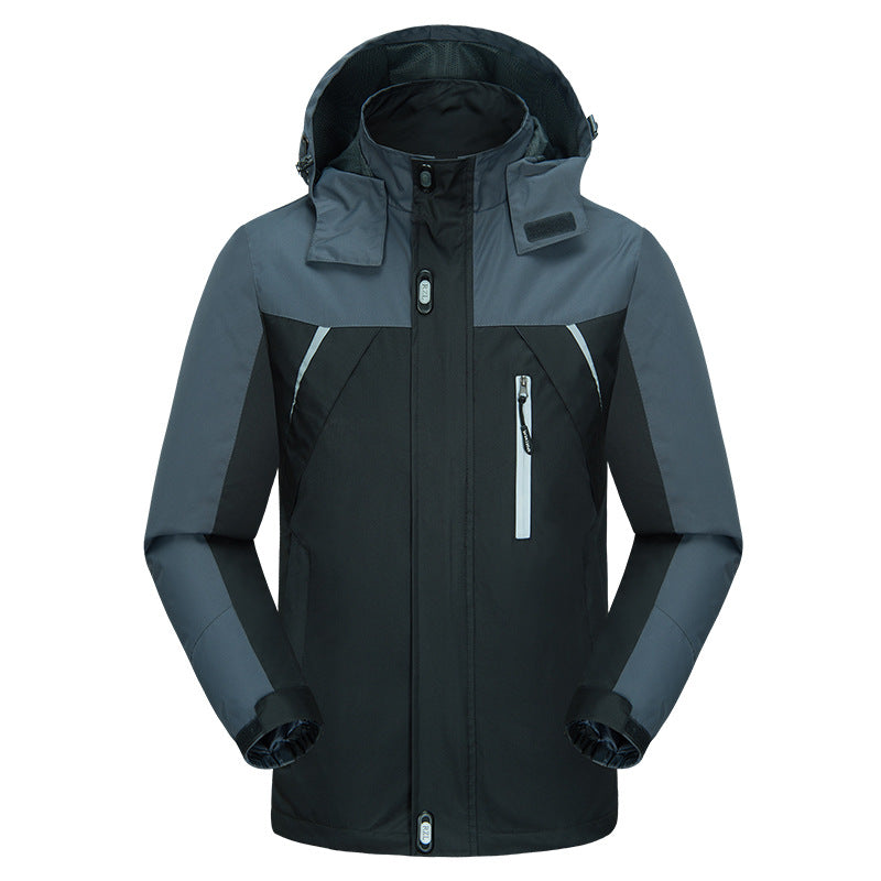 Wasserdichte Herren-Jacke mit Reissverschluss – Bild 4 | LuxeStyle