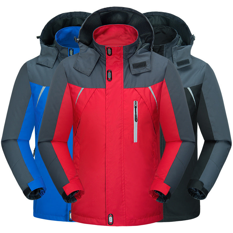 Wasserdichte Herren-Jacke mit Reissverschluss – Bild 5 | LuxeStyle