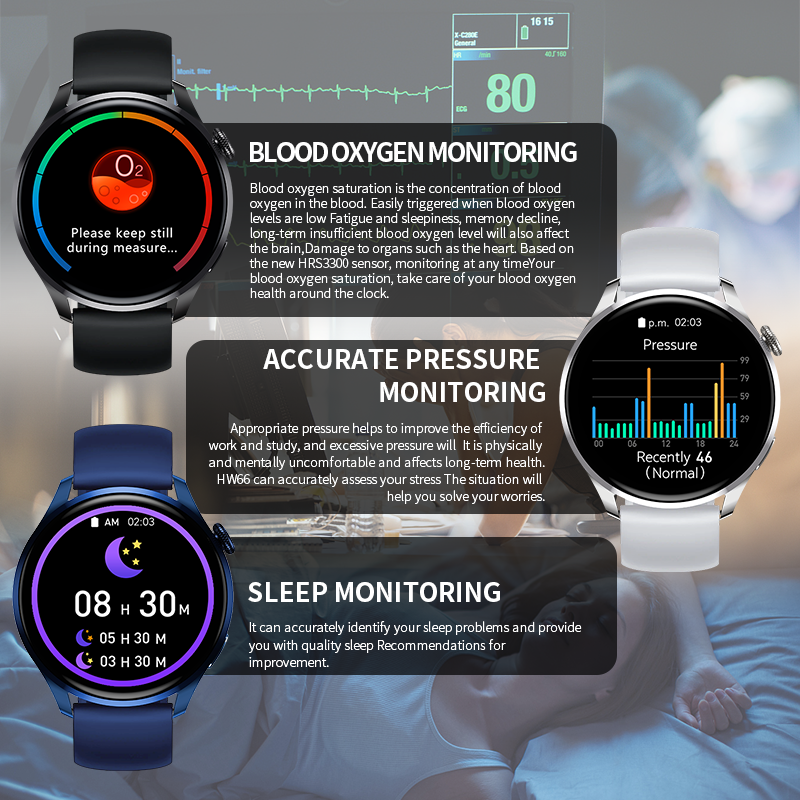 Smartwatch mit Bluetooth-Anruf- und Sportfunktionen – Bild 2 | LuxeStyle