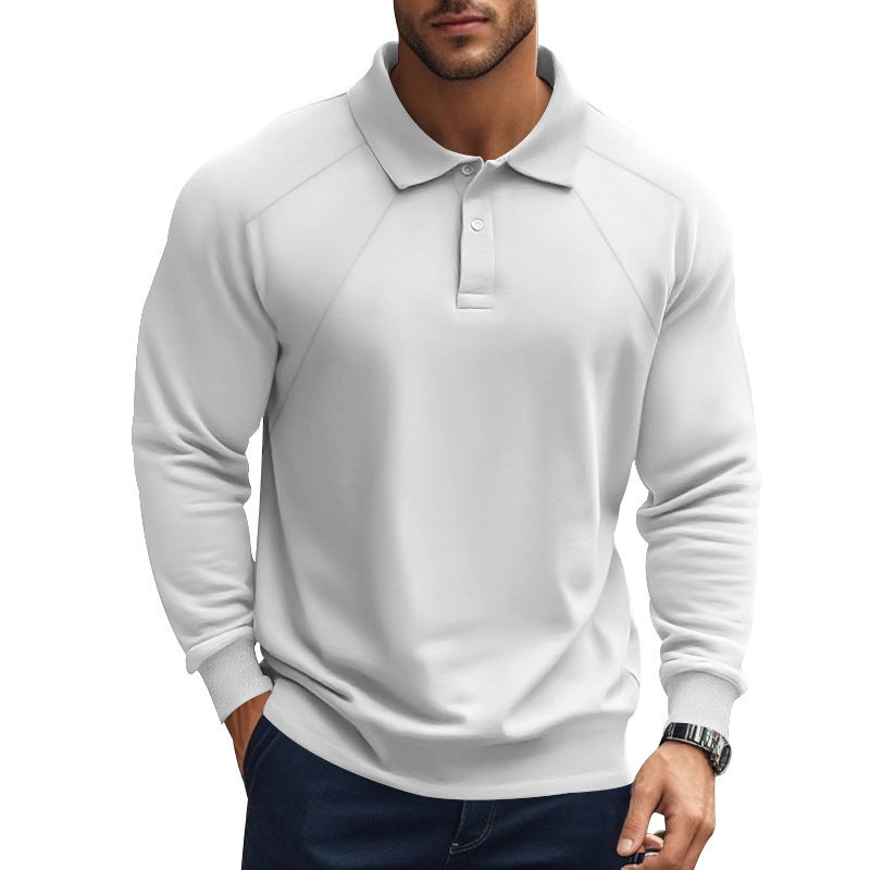Polohemd Langarm für Herren – Bild 11 | LuxeStyle