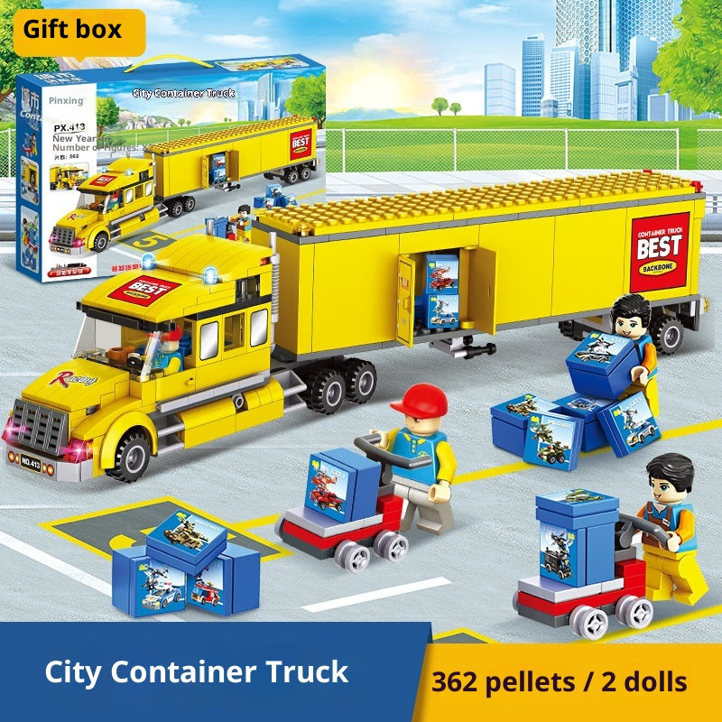 City Container Lastwagen Bausteine – Bild 6 | LuxeStyle