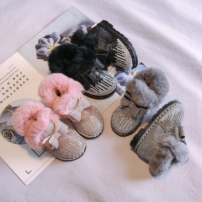 Baby Winterstiefel aus Baumwolle – Bild 3 | LuxeStyle