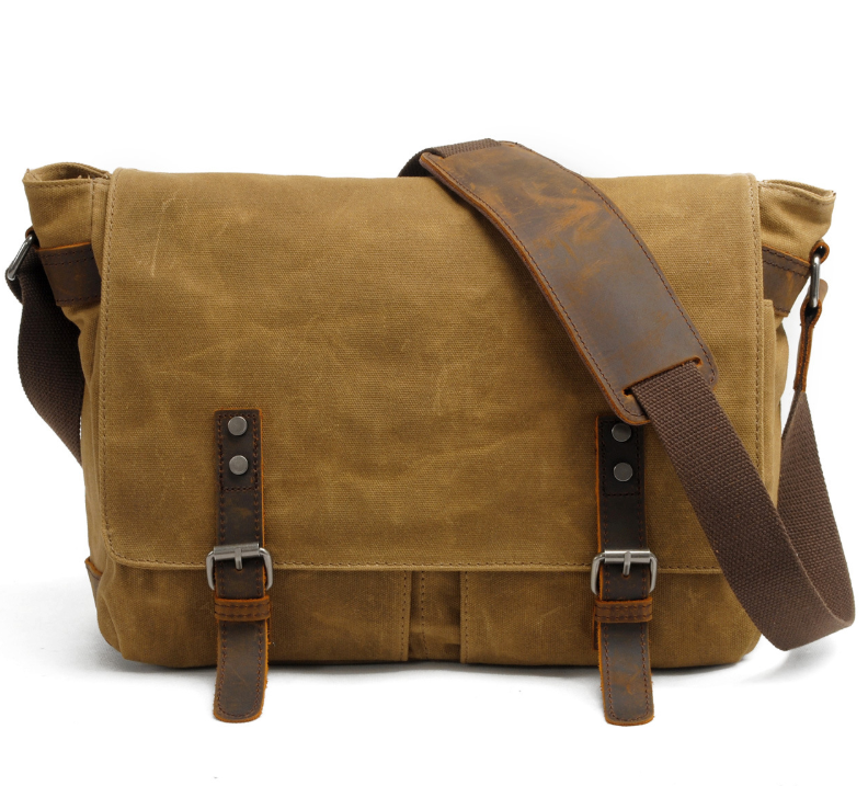 Canvas Schultertasche Männer – Bild 4 | LuxeStyle