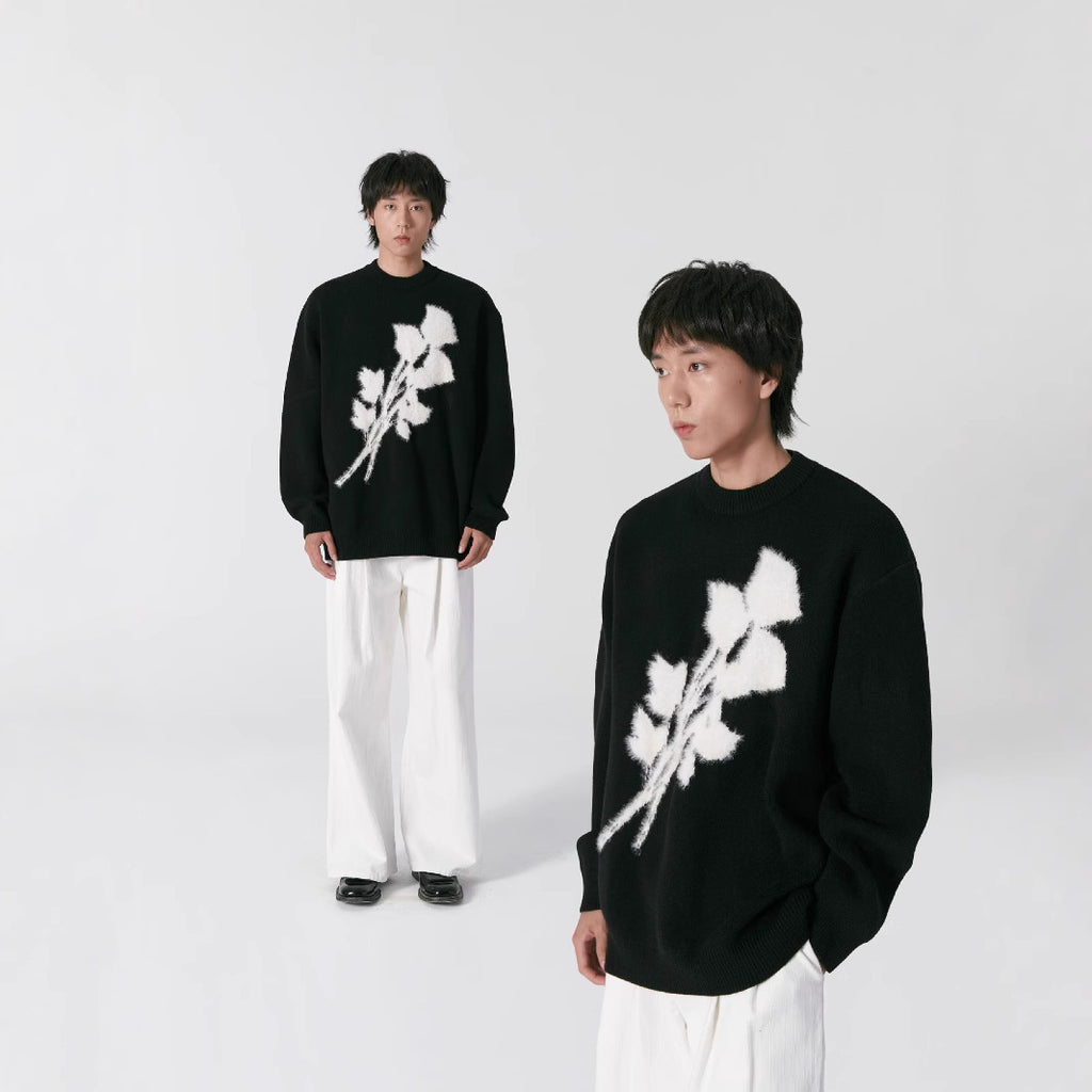 Vintage-Rose-Pullover