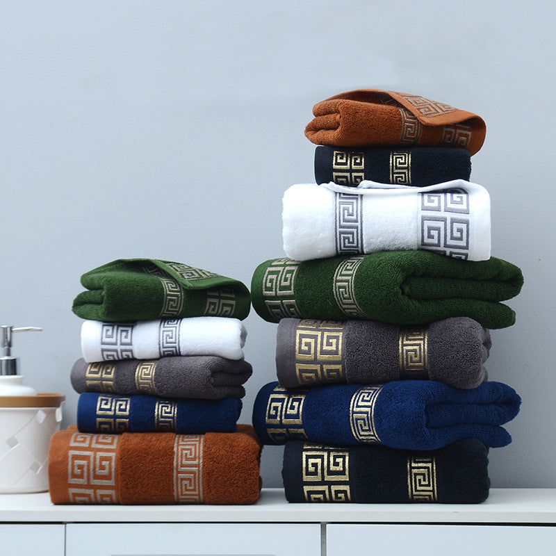 Dickes Badehandtuch-Set