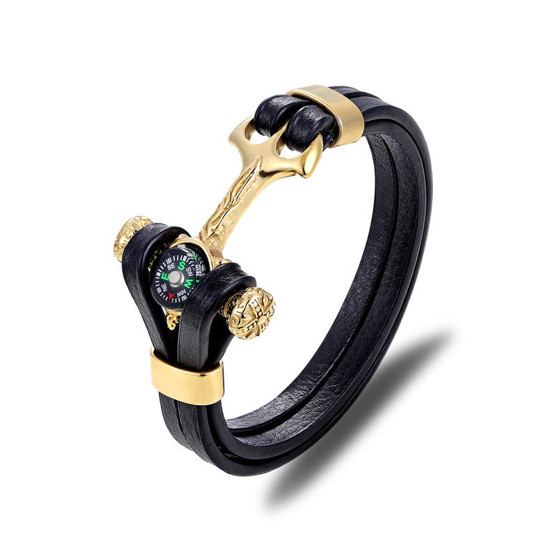 Kompass-Armband für Herren – Bild 4 | LuxeStyle