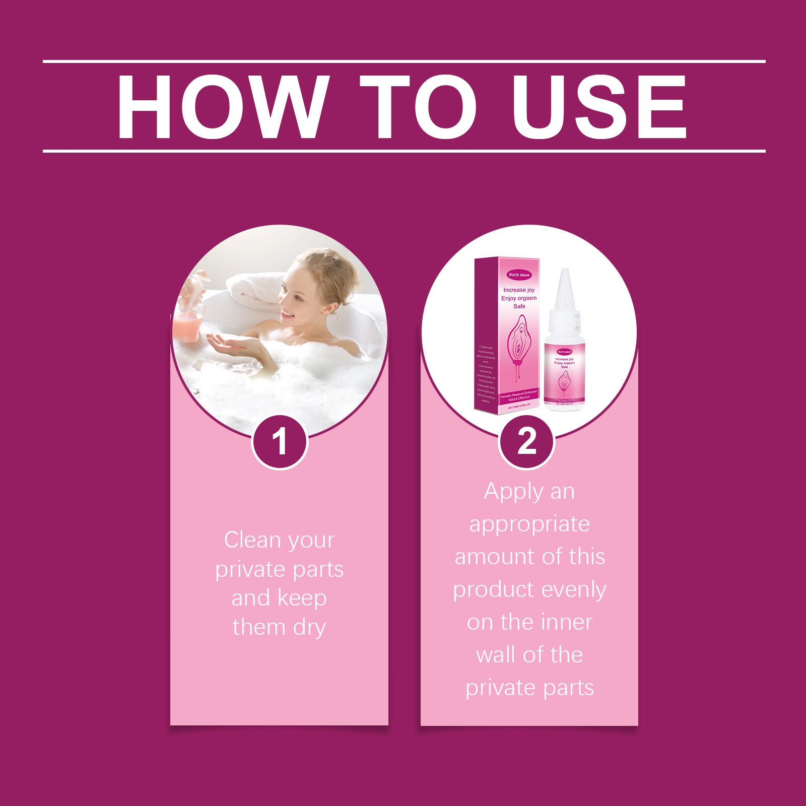 Intim-Pflegeserum für Frauen
