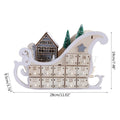 Weihnachts-Schlittenkalender aus Schima superba | LuxeStyle