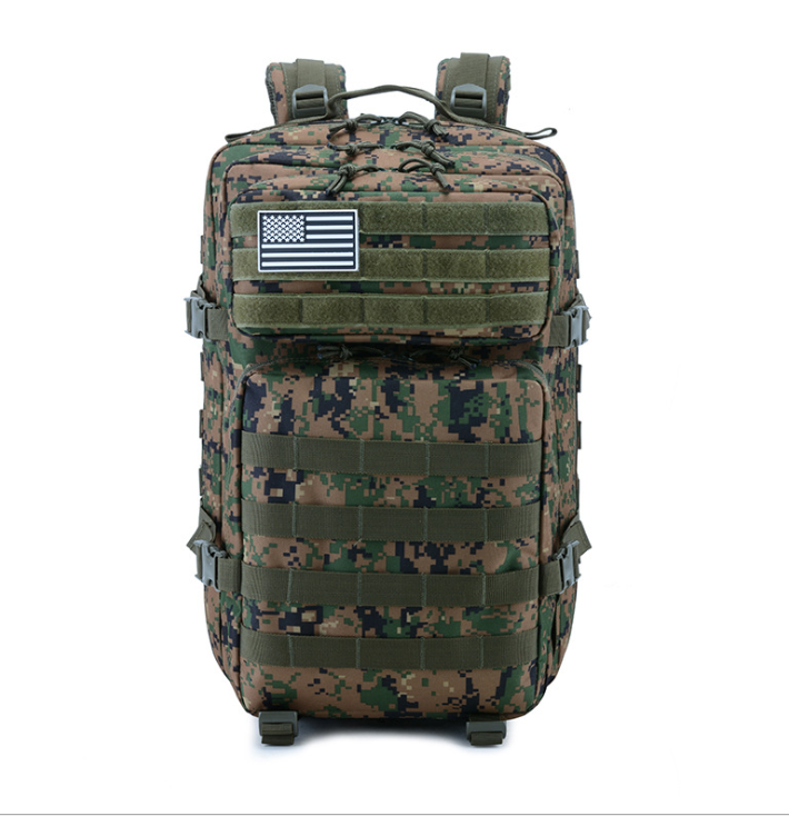 Taktischer Camouflage-Reiserucksack 36-55 L – Bild 18 | LuxeStyle