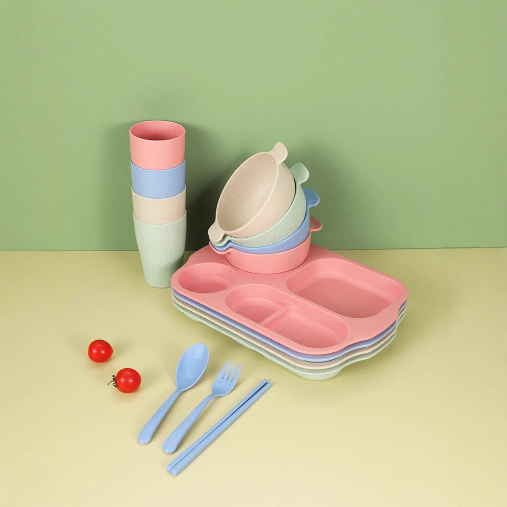 Wheat Straw Kinder-Geschirr Set
