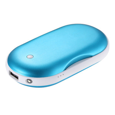 USB Powerbank mit Handwärmer und Massage