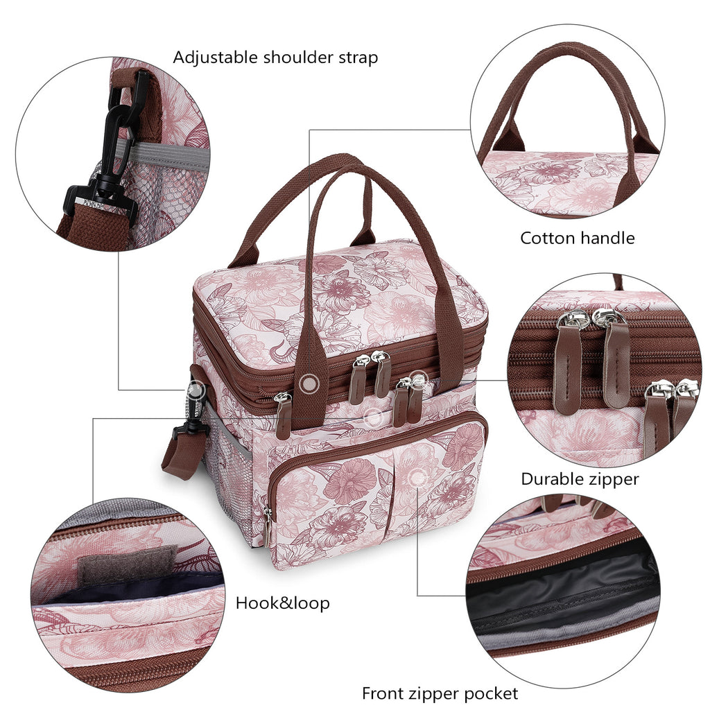 Multifunktionale Kühltasche mit Print