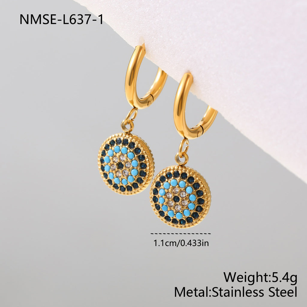 Herzohrringe mit Diamanten