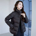 Kurze Daunenjacke für Damen – Ansicht 3