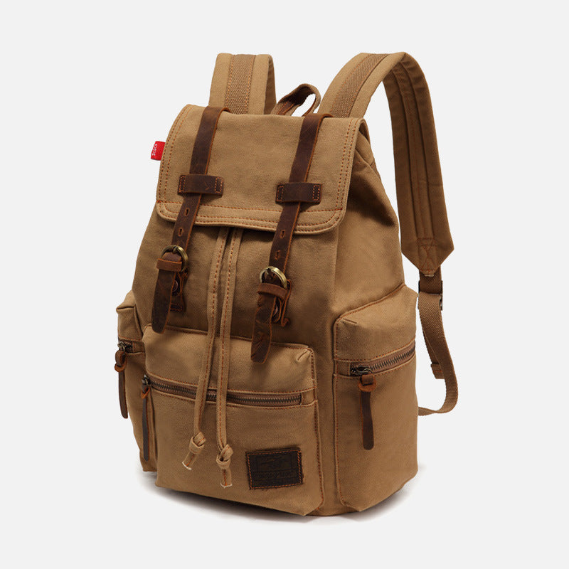 Vintage Rucksack mit grossem Fassungsvermögen – Bild 3 | LuxeStyle