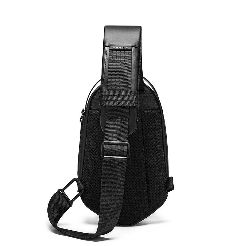 Stylische Polyeder Umhängetasche für Herren | LuxeStyle