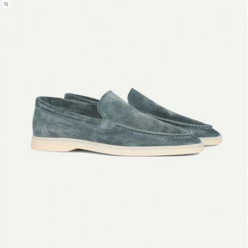 Herren-Slipper aus Wildlederimitat – Bild 3 | LuxeStyle