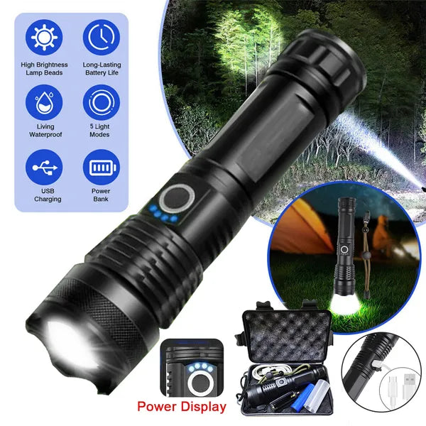 USB-LED-Taschenlampe extrem hell