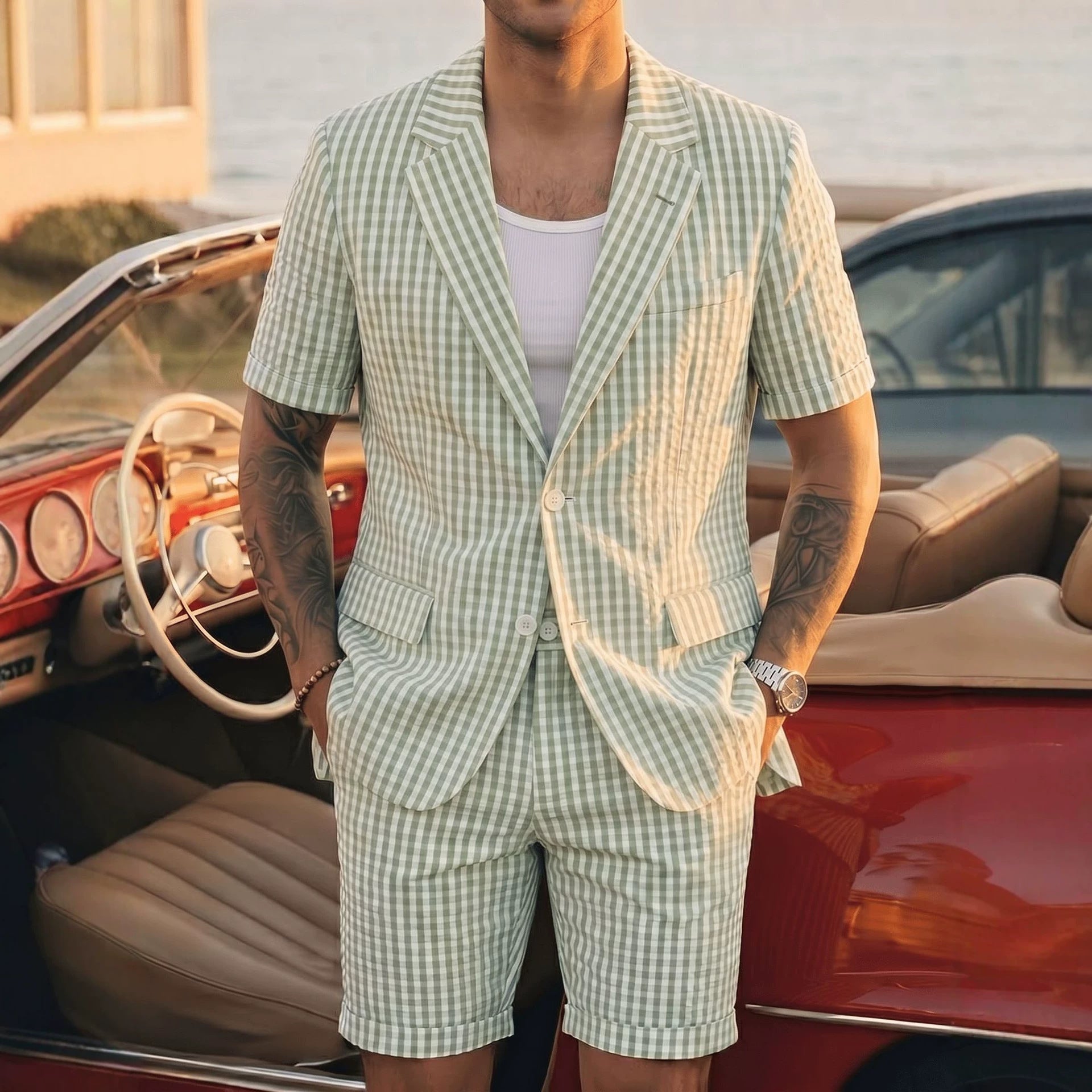 Business-Casual Anzug-Set für Herren