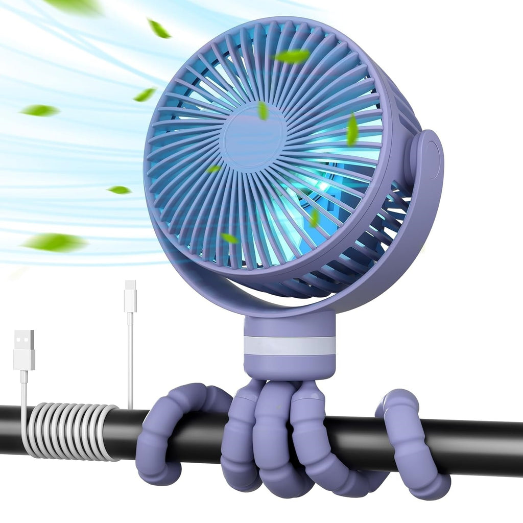 Ventilator mit Farblicht, Akku – Bild 8 | LuxeStyle