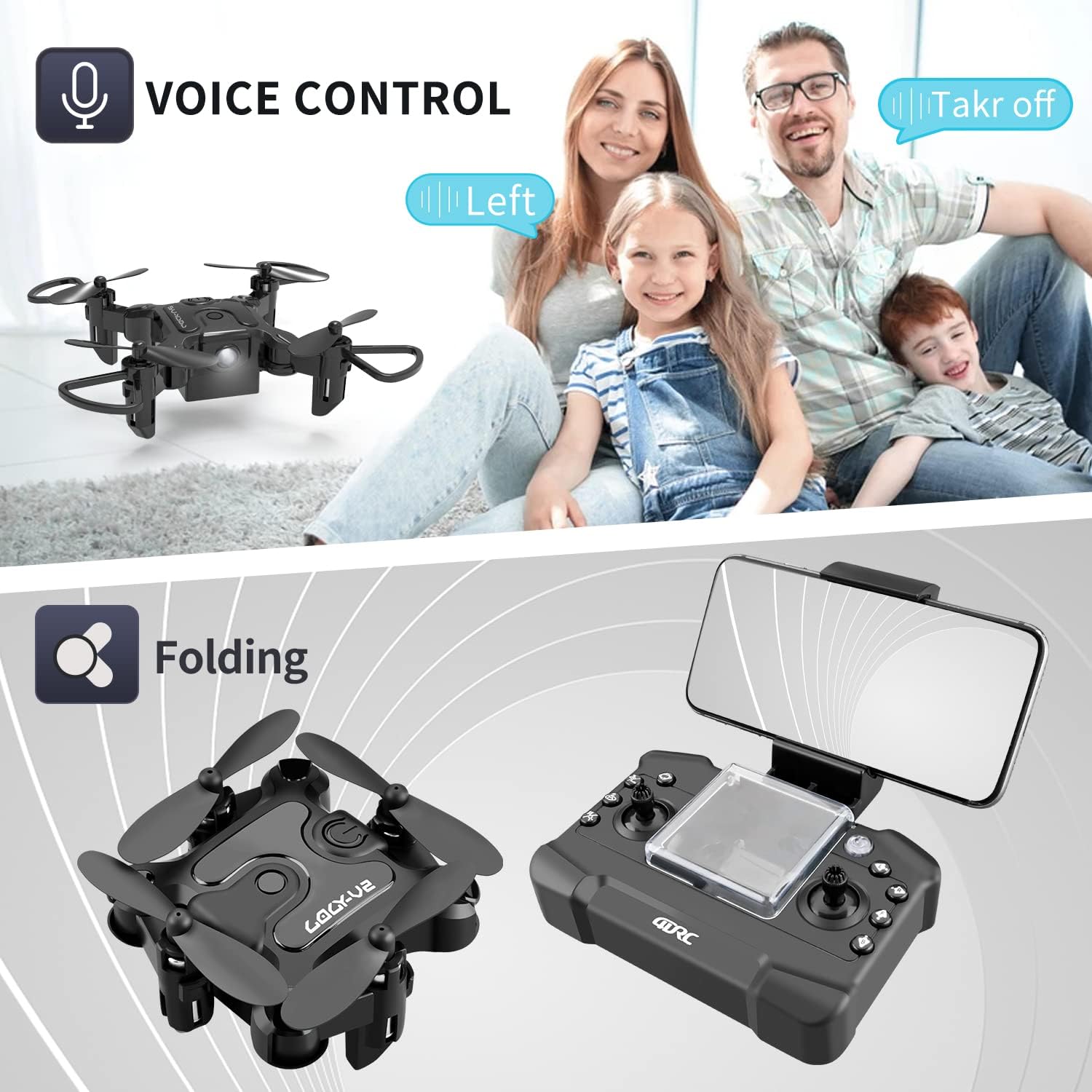Mini-Drohne «SkyCam» · mit HD-Kamera