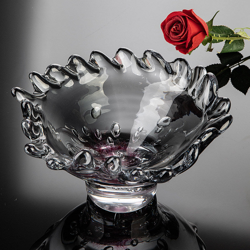 Wellenförmige Glas-Obstschale – Bild 4 | LuxeStyle