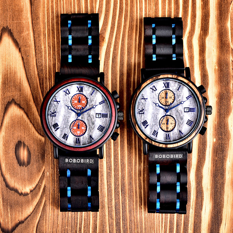 Holz-Armbanduhr Unisex