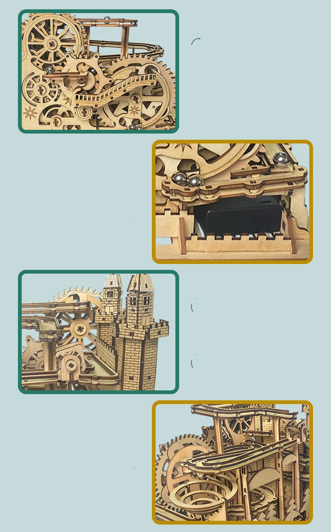 Holz-Puzzle mit Kugelbahn – Bild 8 | LuxeStyle