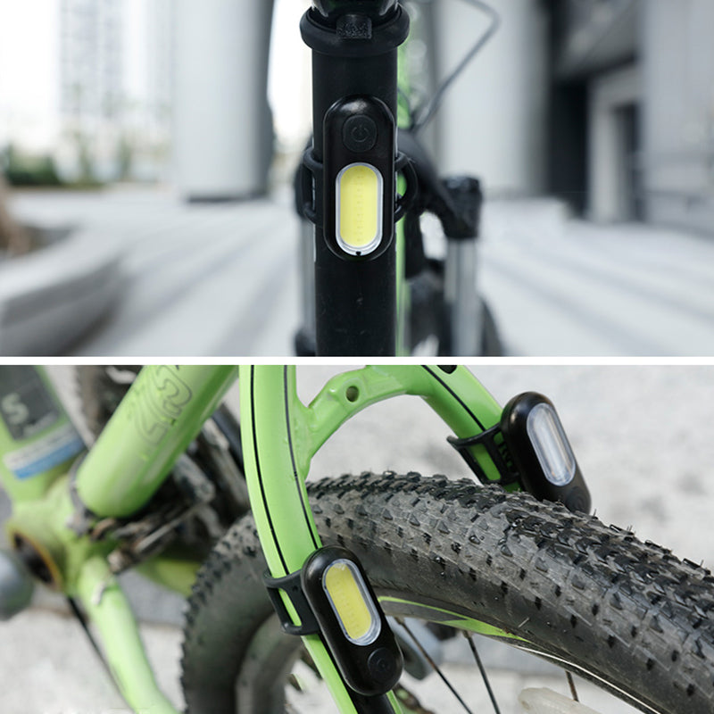 Fahrrad-Nachtlicht mit USB-Ladung