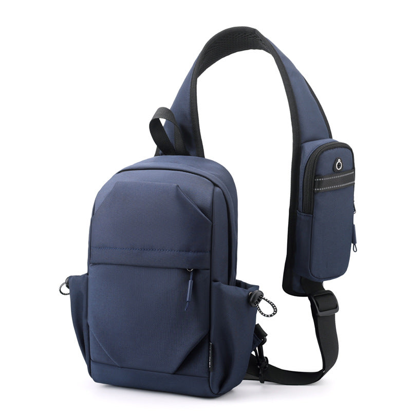 Männer-Rucksack Oxford-Stoff Schultertasche – Bild 2 | LuxeStyle