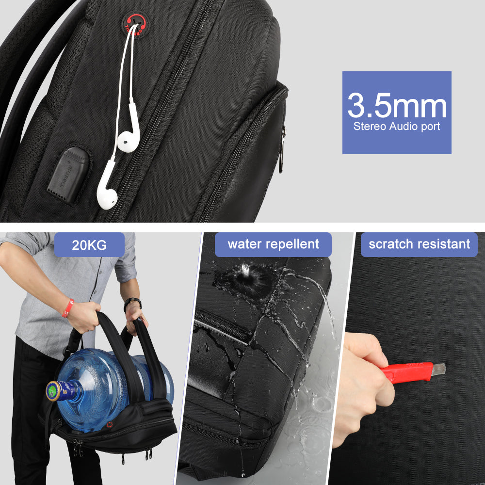 Laptop-Tasche mit Anti-Diebstahl-Sicherung – Bild 7 | LuxeStyle