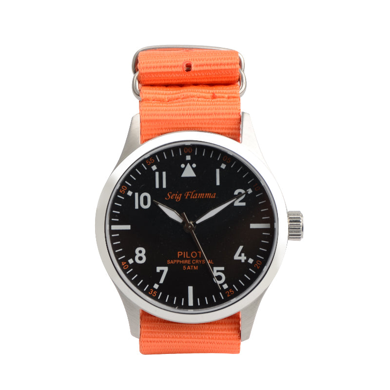 Fashion-Sportuhr mit Edelstahl- und Nylonarmband | LuxeStyle