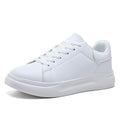 Weisse Sneaker aus Kunstleder – Bild 8 | LuxeStyle
