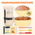 Sauerteig Gärkorb & Backzubehör Set – Ansicht 2