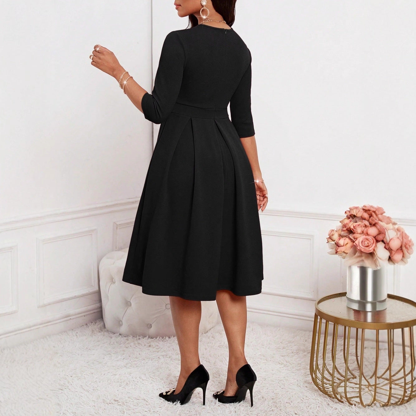 Elegantes A-Linien Kleid für Damen