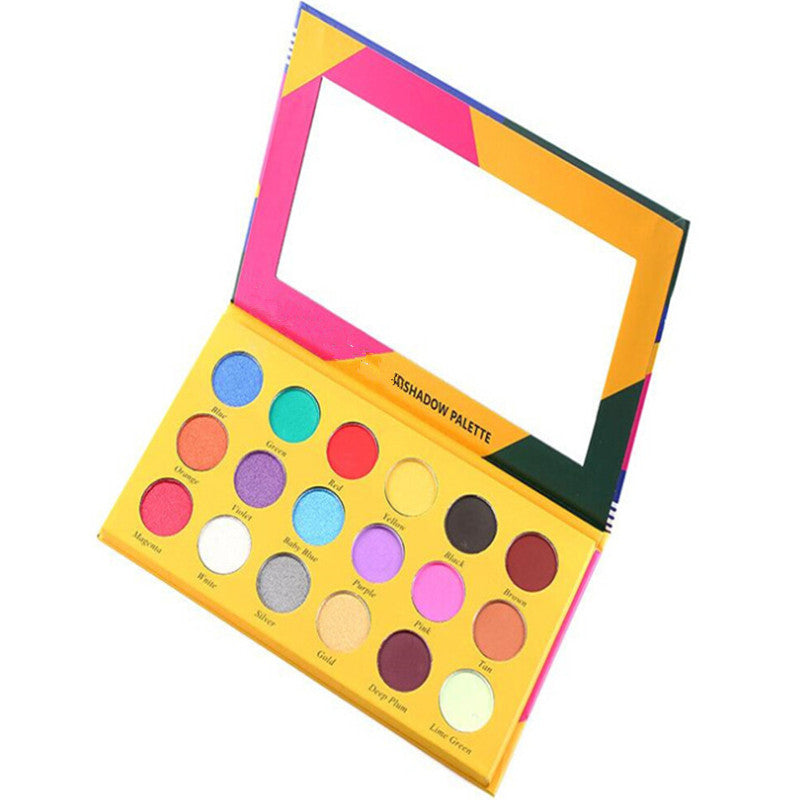 18 Farben Lidschatten-Palette: Matt & Schimmernd | LuxeStyle