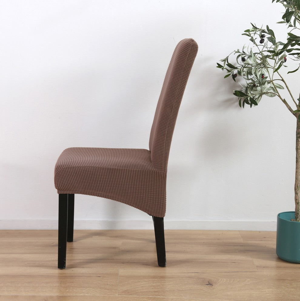 Grosser, schräger Strick-Hussenbezug für Stühle – Bild 2 | LuxeStyle