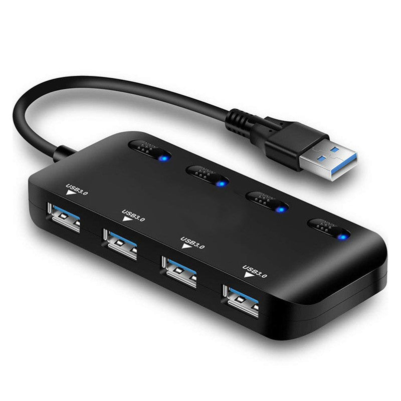 USB 3.0 4-Port Hub mit externer Stromversorgung – Bild 4 | LuxeStyle