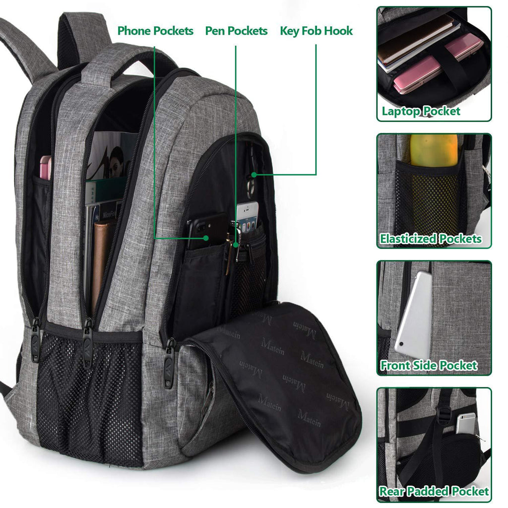 Grosser Allzweck-Reiserucksack mit Luftpolster – Bild 2 | LuxeStyle