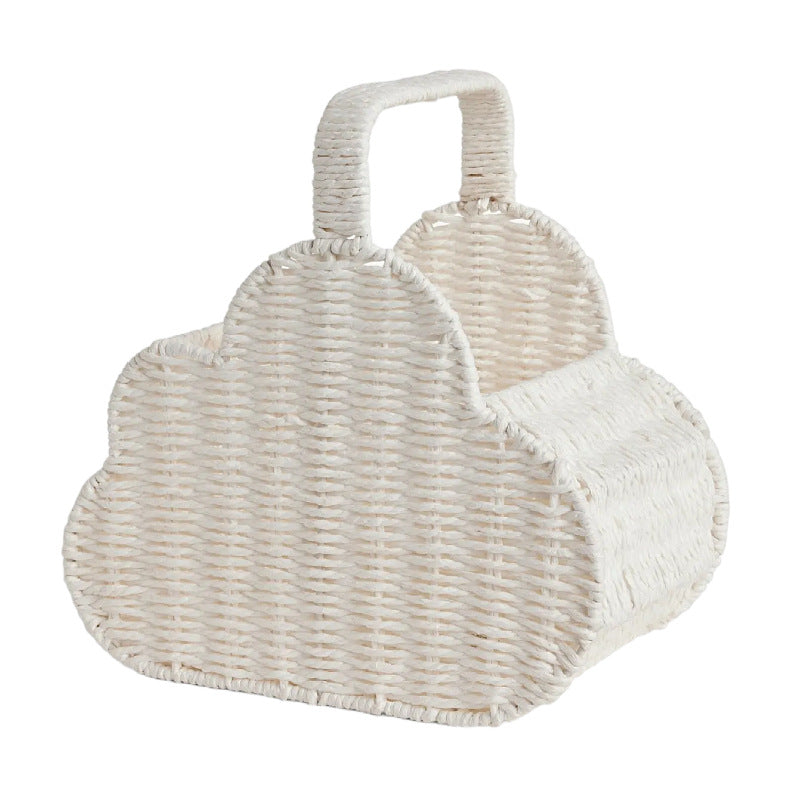 Nordischer Wolken-Korb aus Papierseil – Bild 5 | LuxeStyle