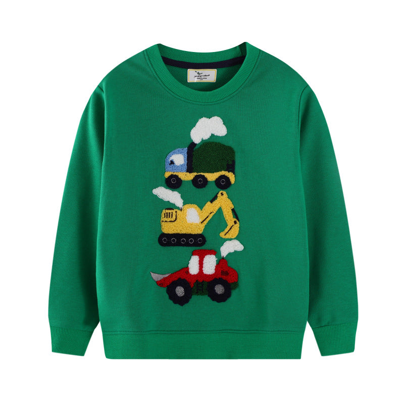 Mao Mao Bagger Langarmshirt für Kinder – Bild 2 | LuxeStyle