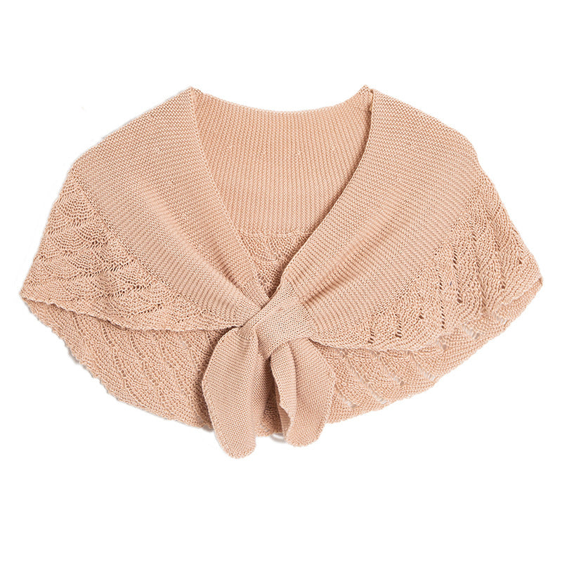 Schmaler Wollschal mit Hohlmuster – Bild 9 | LuxeStyle
