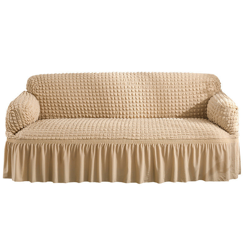 Sofaüberzug aus Seersucker-Stoff – Bild 2 | LuxeStyle
