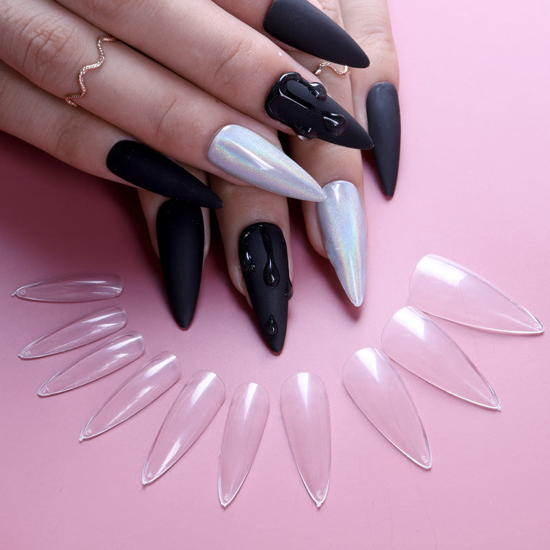 Transparente, spitze Nagel-Tips (600 Stk.) – Bild 2 | LuxeStyle