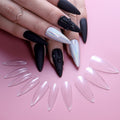 Transparente, spitze Nagel-Tips (600 Stk.) – Bild 2 | LuxeStyle