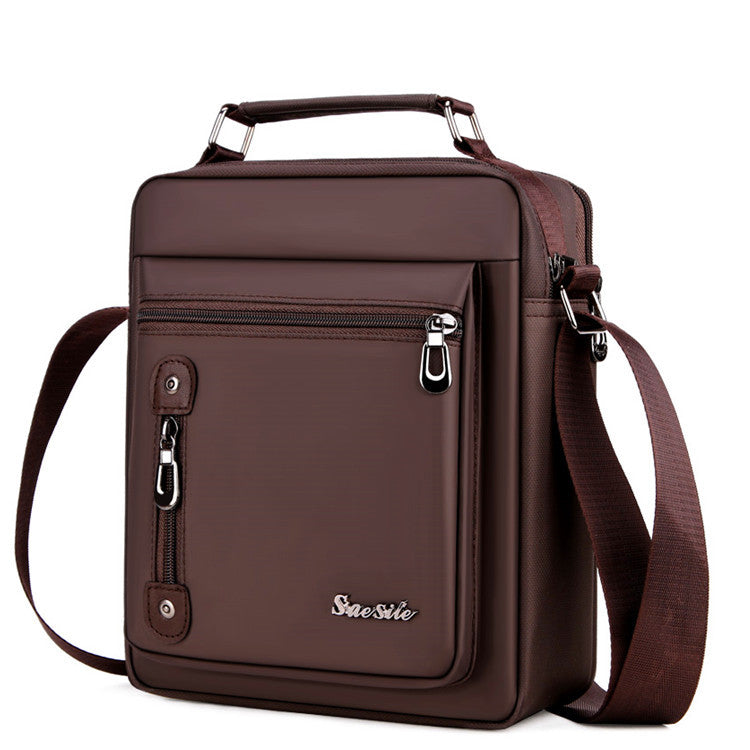 Schultertasche aus Oxford-Stoff