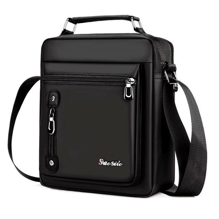 Schultertasche aus Oxford-Stoff – Bild 3 | LuxeStyle