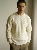 Texturierte Strickjacke