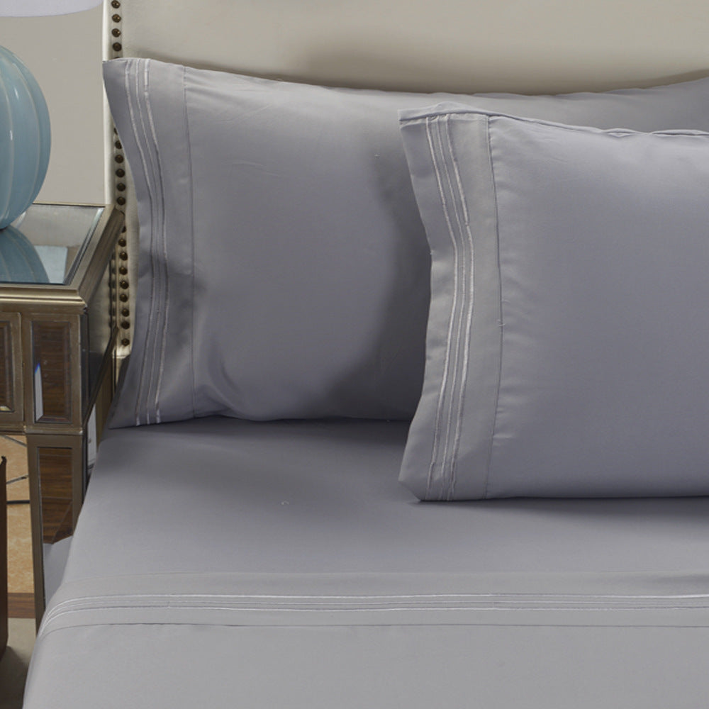 Bestickter Kissenbezug aus Polyester-Baumwolle – Bild 11 | LuxeStyle