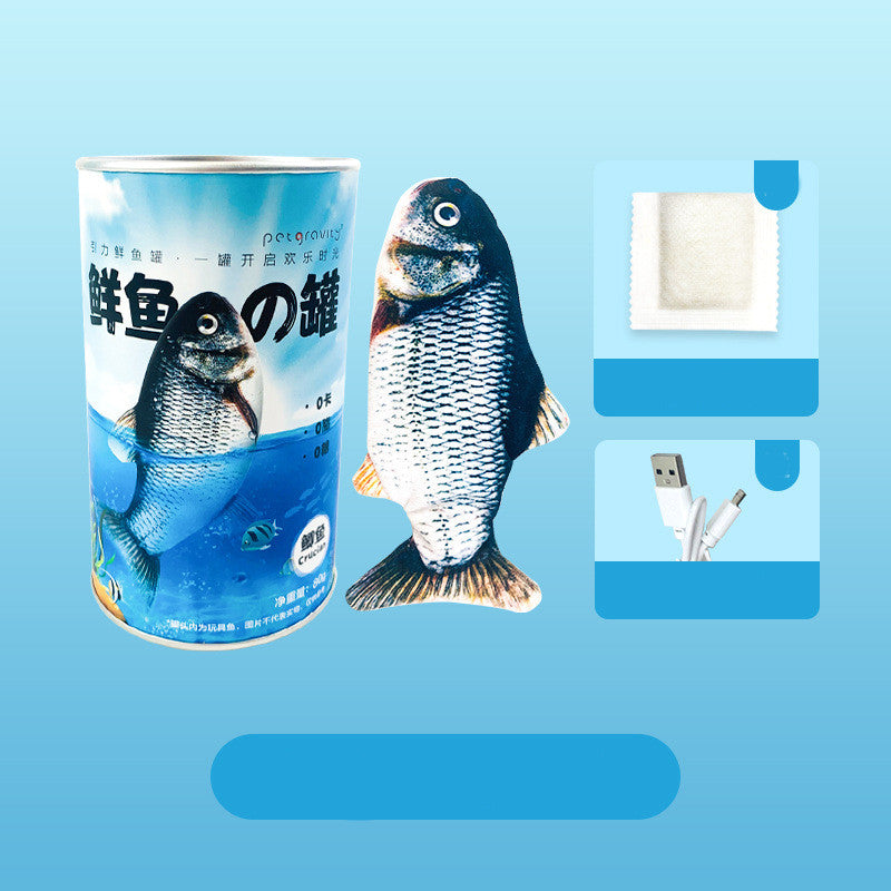 Elektrisches Katzenspielzeug mit Fisch-Tank